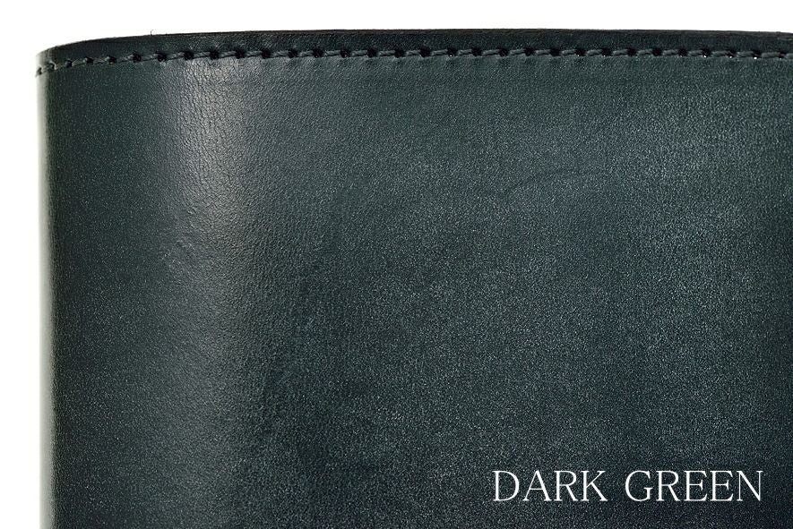 face -Bridle Leather- L字ファスナー折財布 (ウォレットコード用Dカン