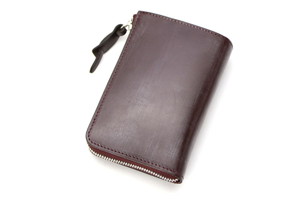 face -Bridle Leather- L字ファスナー折財布 ](ウォレットコード用D